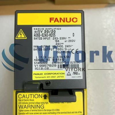 Fanuc A06B-6117-H303 SERVO AMPLIFIER MODULE AISV-20/20/20 ALPHAI NEW