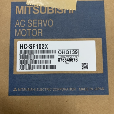 Mitsubishi HC-SF102X AC Servo Motor 3 PHASE 1 KW 123 V 2000 RPM 6 A IP65 CIF NEW AND ORIGINAL GOOD PRICE