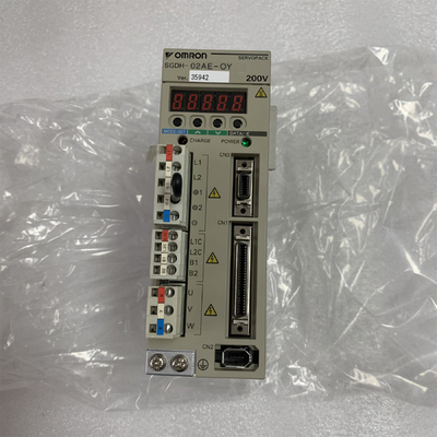 Yaskawa SGDH-02AE-OY AC SERVO AMPLIFIER 1 PHASE 200-230VAC 0.2KW NEW