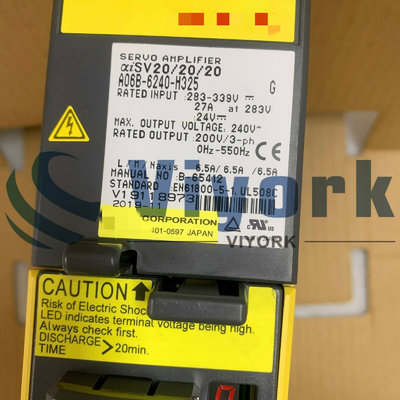 Fanuc A06B-6240-H325 AC SERVO AMPLIFIER 283-339V 3 PHASE 0-550HZ NEW