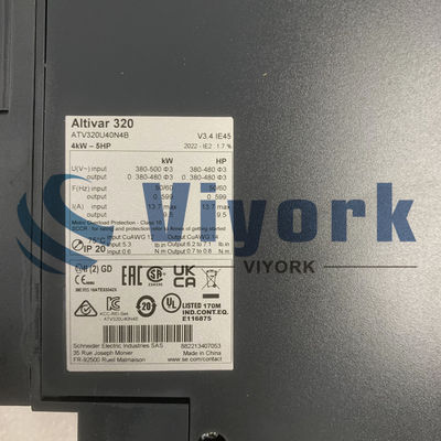 Schneider ATV320U40N4B DRIVE ALTIVAR 320 SERIES VARIABLE SPEED NEW