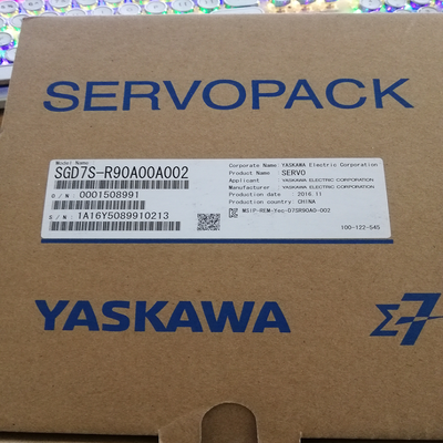 Yaskawa SGD7S-R90A00A002 SERVOPACK SIGMA-7 SERIES 1PH/3PH 1.6A/0.8A 200-240V NEW