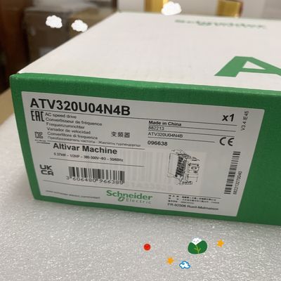 SCHNEIDER ATV320U04N4B Wechselrichter 0,5PS 380-500V 0,37KW 50/60HZ NEU