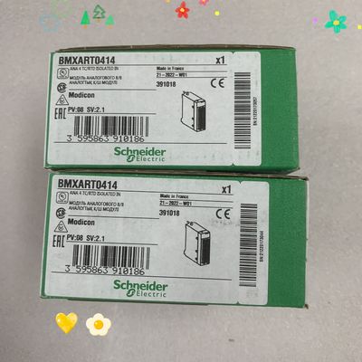 SCHNEIDER BMXART0414 MODICON EINGANGSMODUL ANALOG IP20 24VDC NEU